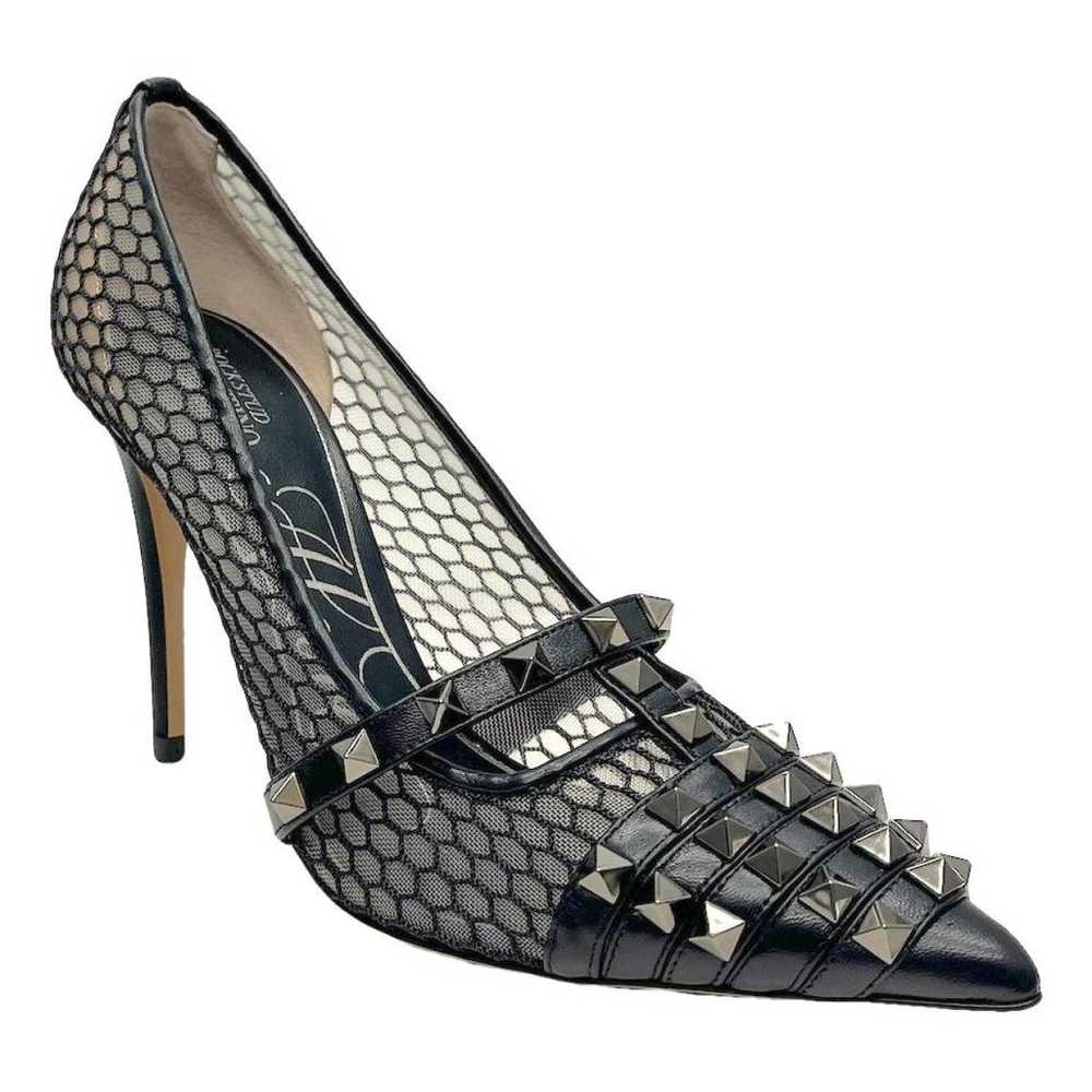 Valentino Garavani Rockstud Spike leather heels - image 1