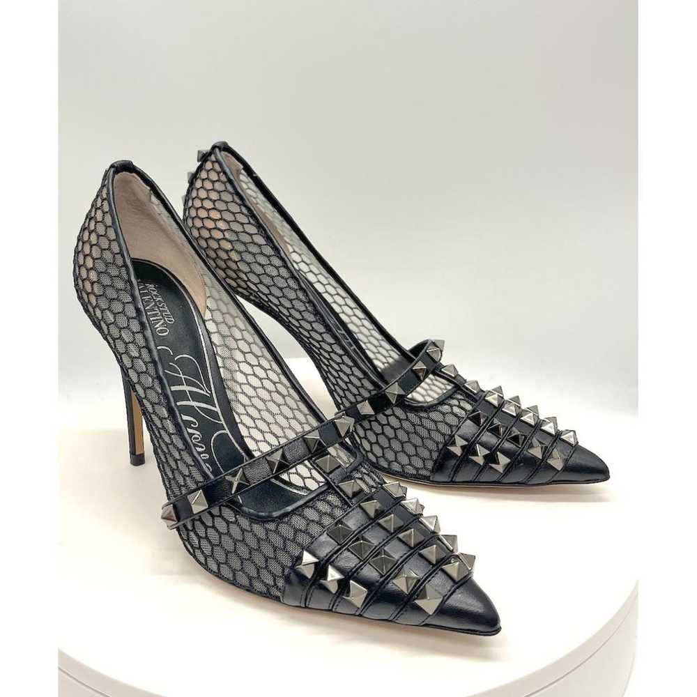 Valentino Garavani Rockstud Spike leather heels - image 5