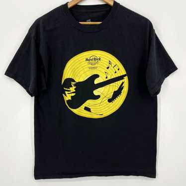 Hanes Hanes T-Shirt Men's L Black Hard Rock Sacram