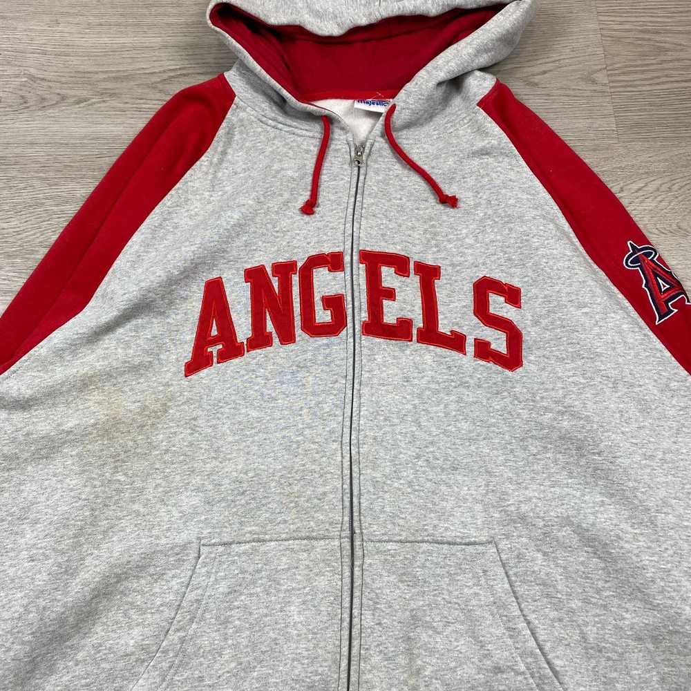Majestic VTG Majestic Los Angeles Angels Full Zip… - image 2