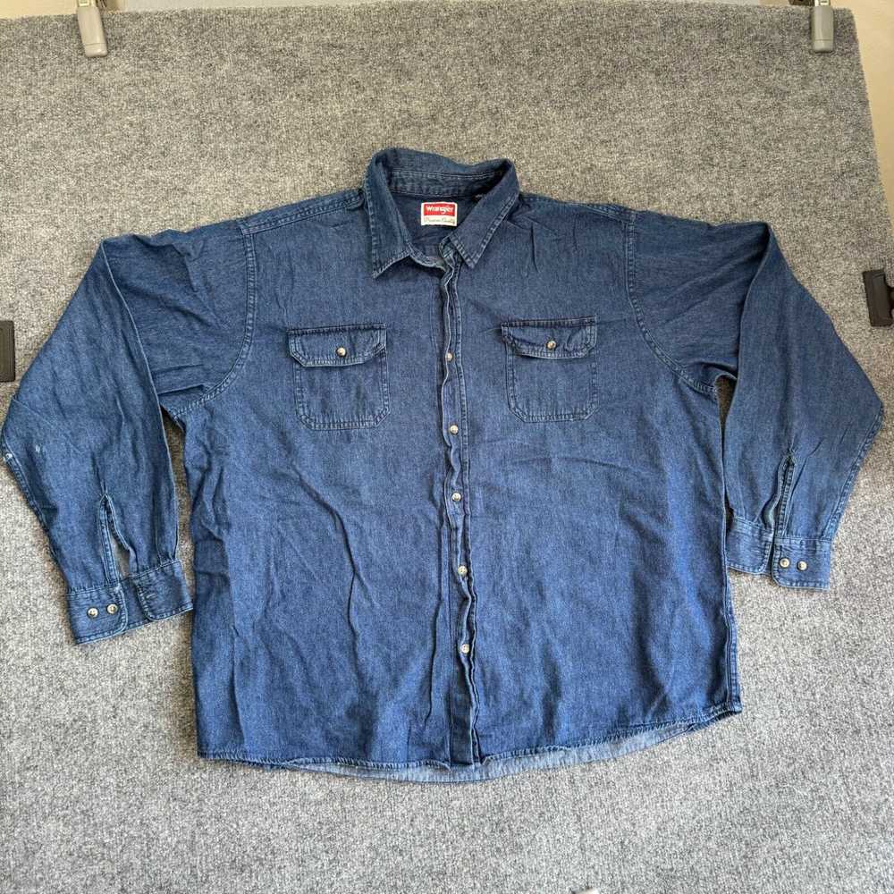 Wrangler Wrangler Denim Shirt Premium Quality Men… - image 1