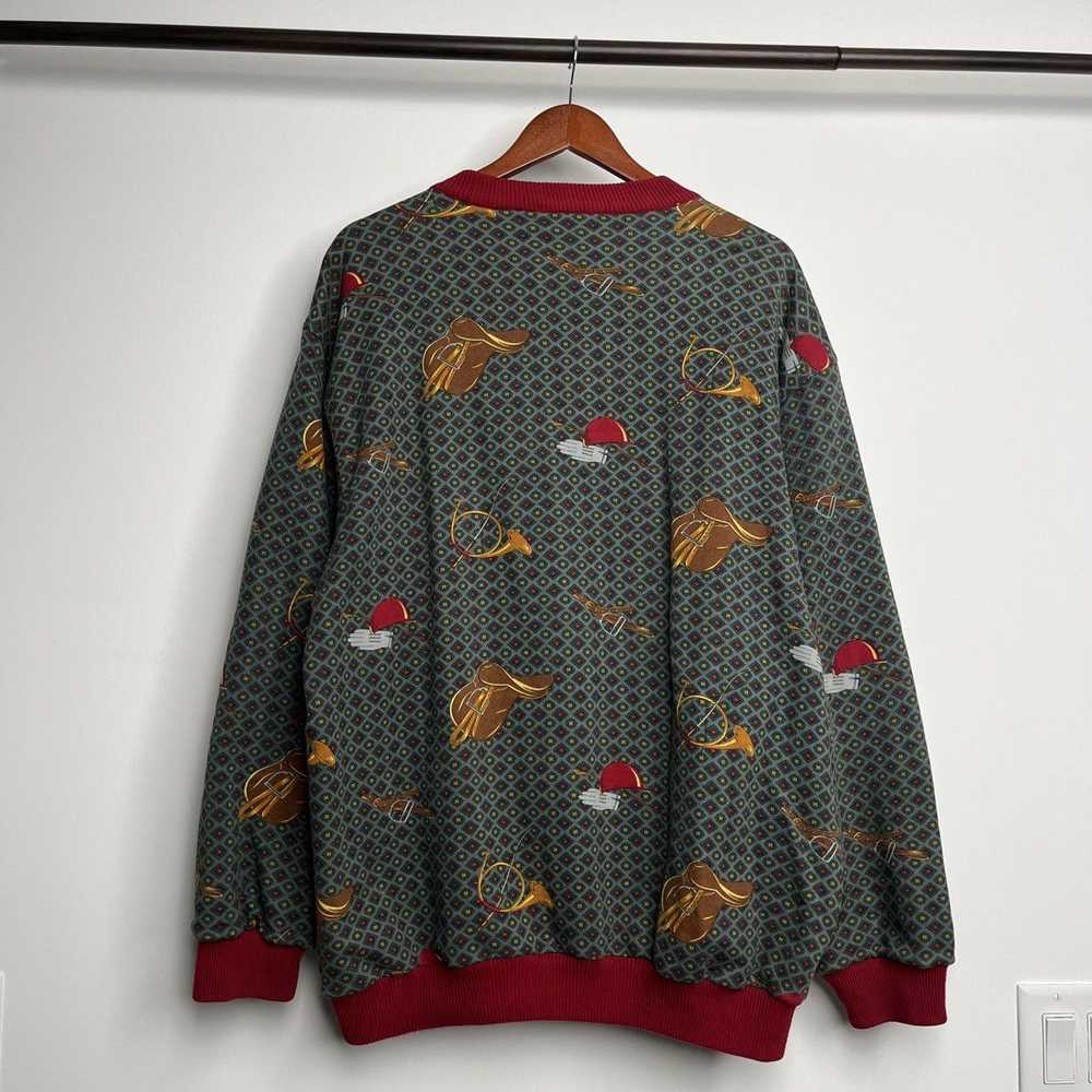 Gucci × Vintage GUCCI Crewneck Double Layer REVER… - image 8