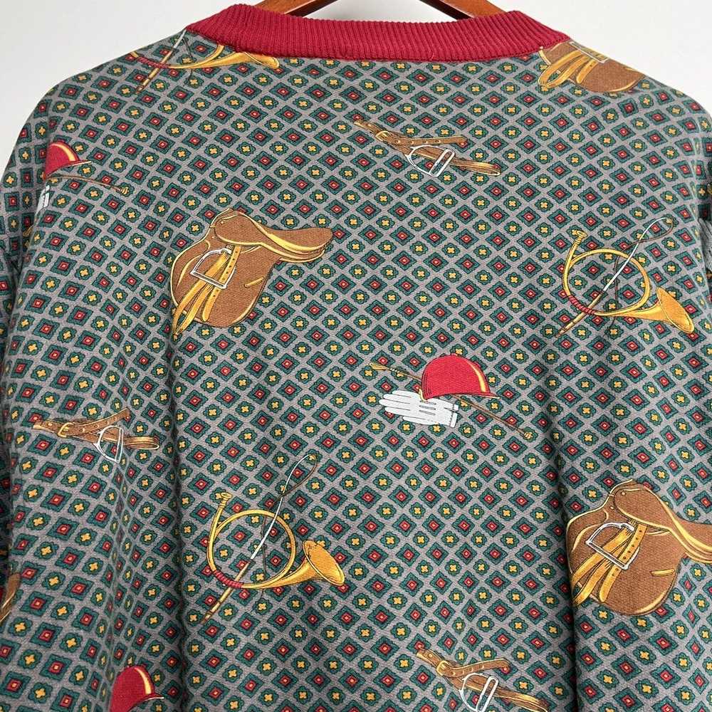 Gucci × Vintage GUCCI Crewneck Double Layer REVER… - image 9