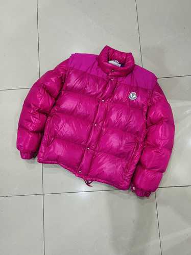 Moncler × Rare RARE Vintage Moncler Pink Puffer S… - image 1