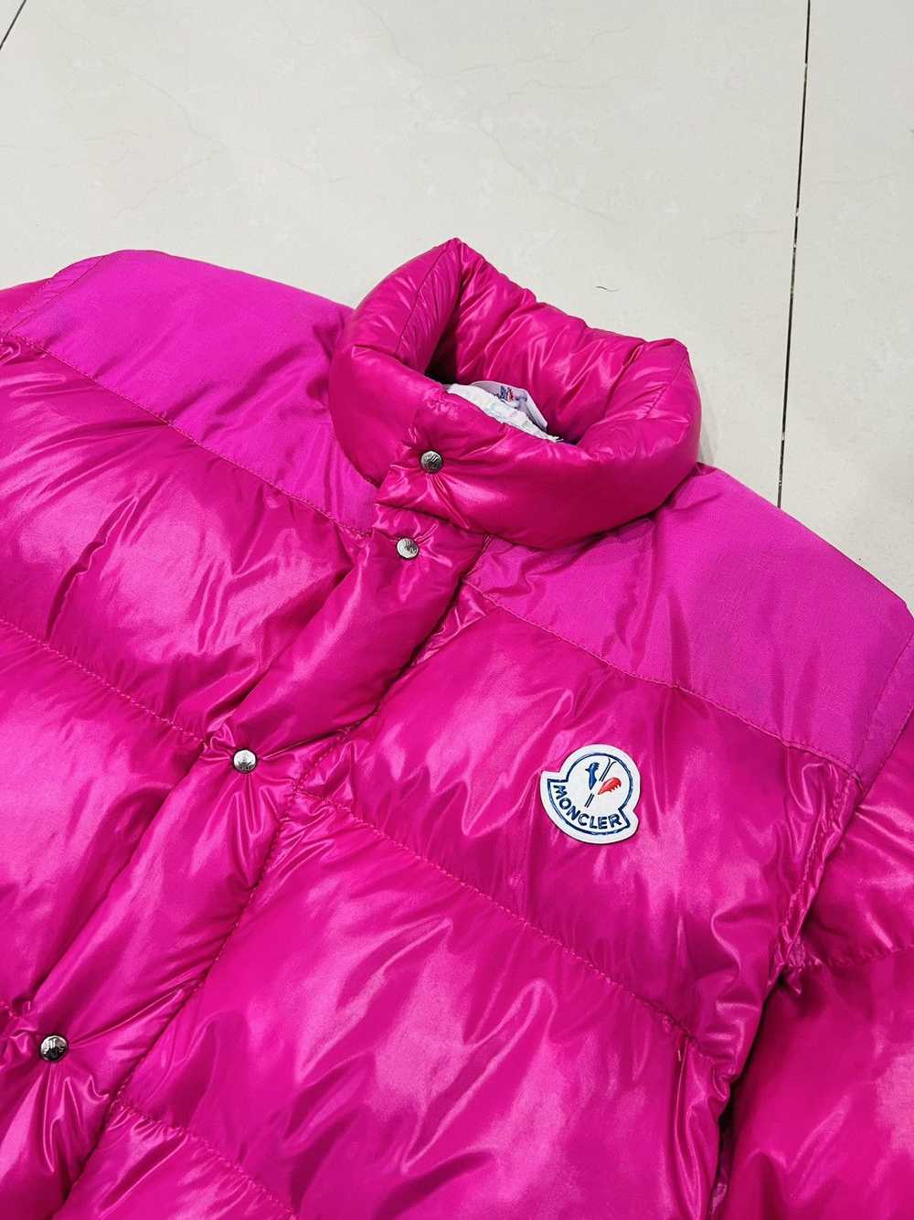 Moncler × Rare RARE Vintage Moncler Pink Puffer S… - image 2