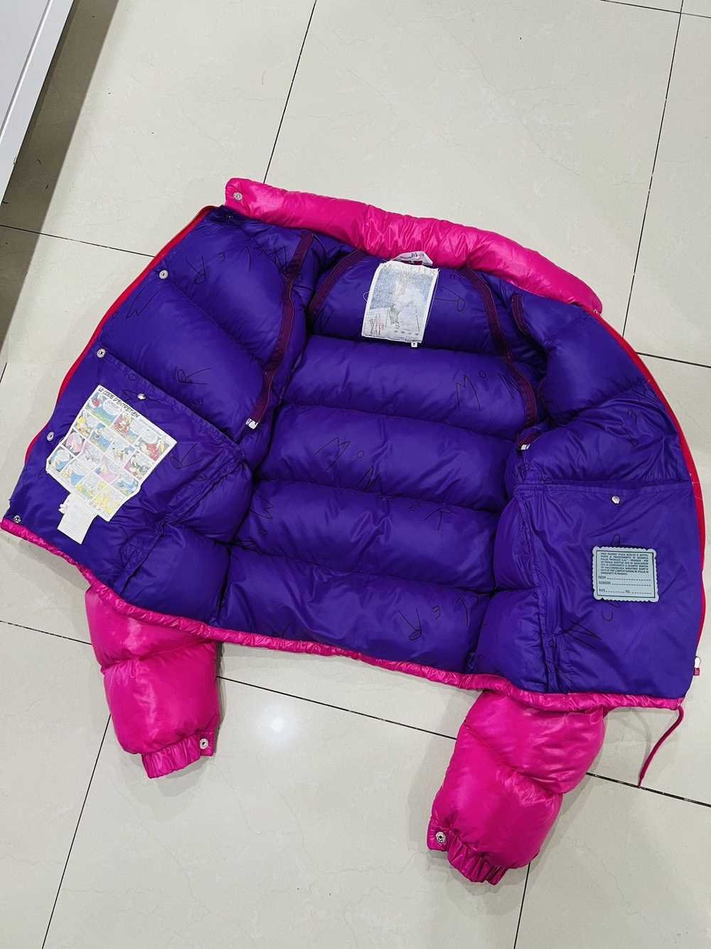 Moncler × Rare RARE Vintage Moncler Pink Puffer S… - image 5