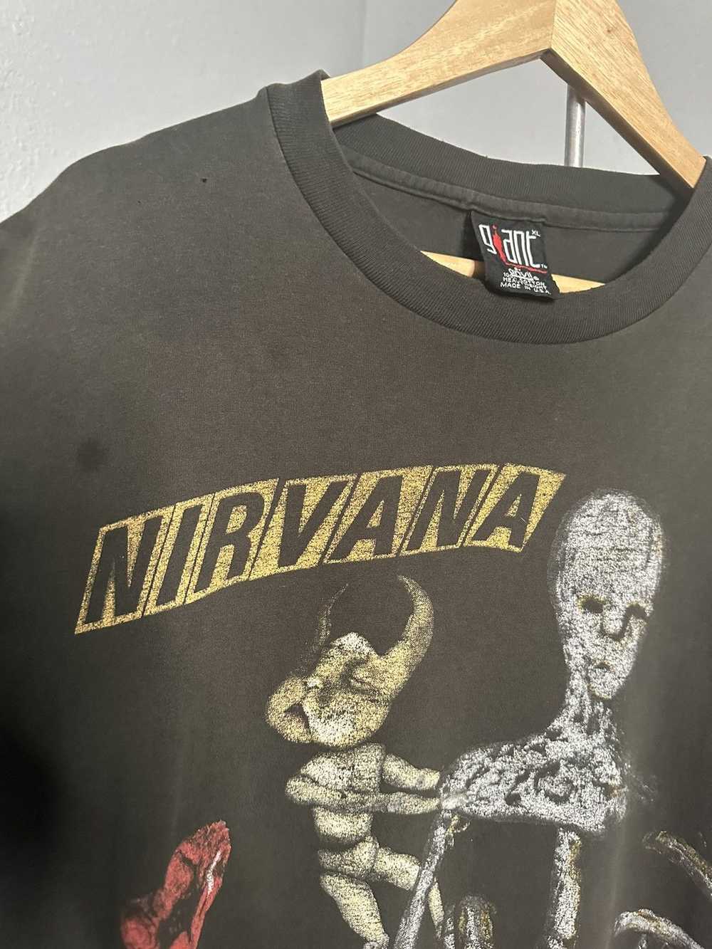 Vintage Vintage 90s Grail Nirvana Kurt Cobain Ins… - image 4