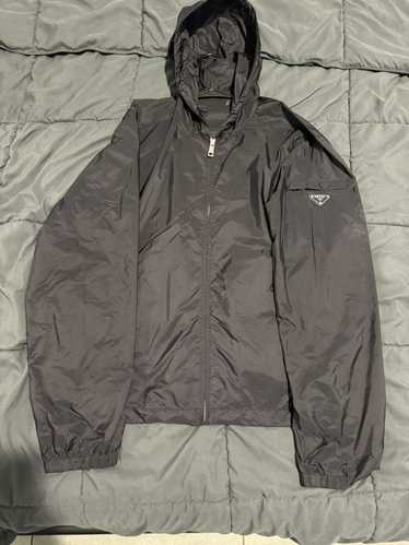 Prada Prada Black rain jacket sz XXL