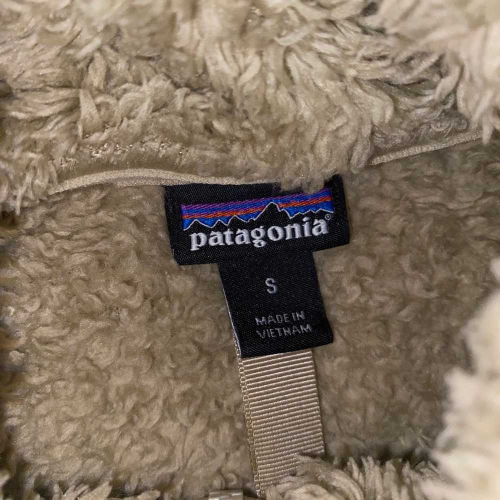 EUC Womens VTG Patagonia teddy fleece pullover co… - image 6