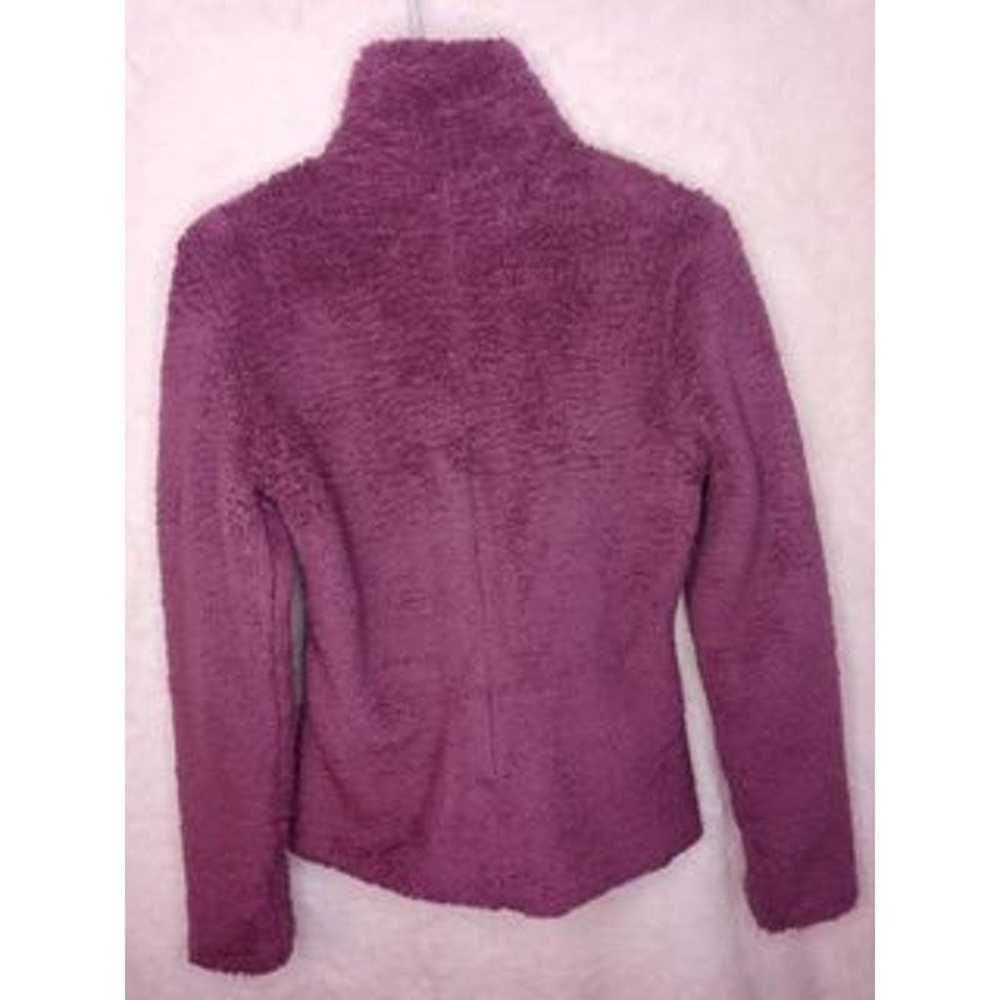 Patagonia Purple teddy full zip sweater size smal… - image 2