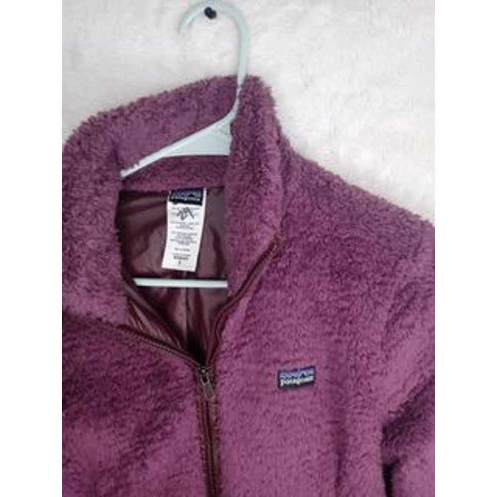 Patagonia Purple teddy full zip sweater size smal… - image 3