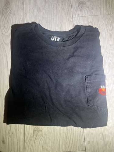 Kaws kaws sesame street elmo pocket tee size large