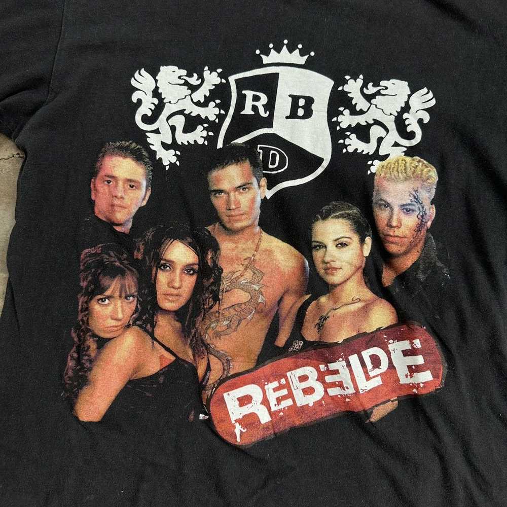 Band Tees × Streetwear × Vintage RBD Rebelde Vint… - image 4