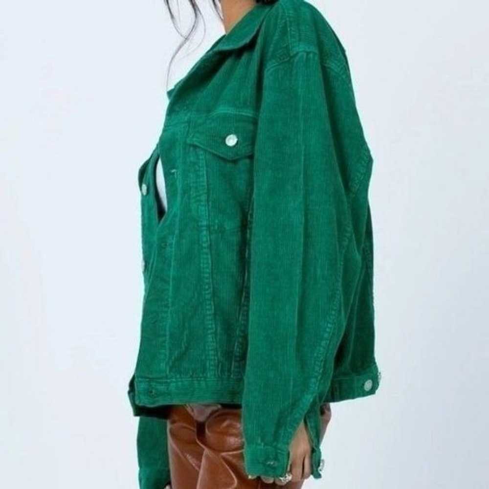 Princess Polly Forest Green Western Corduroy Over… - image 3