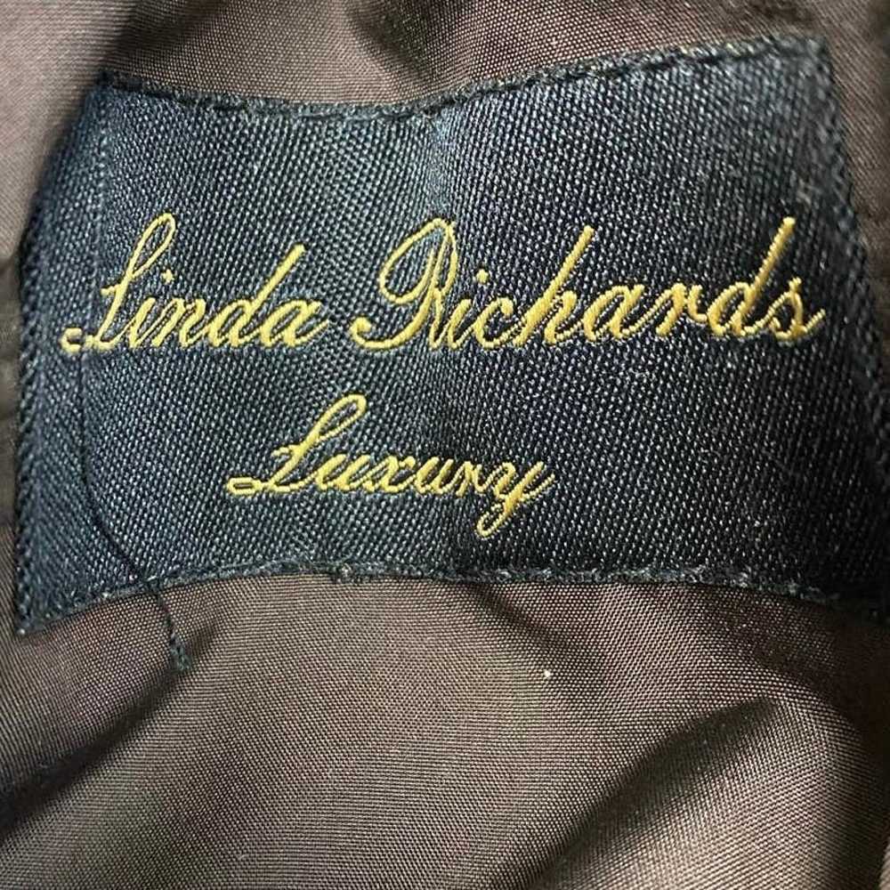 Linda Richards Luxury Brown Real Fur and Knit Ves… - image 7