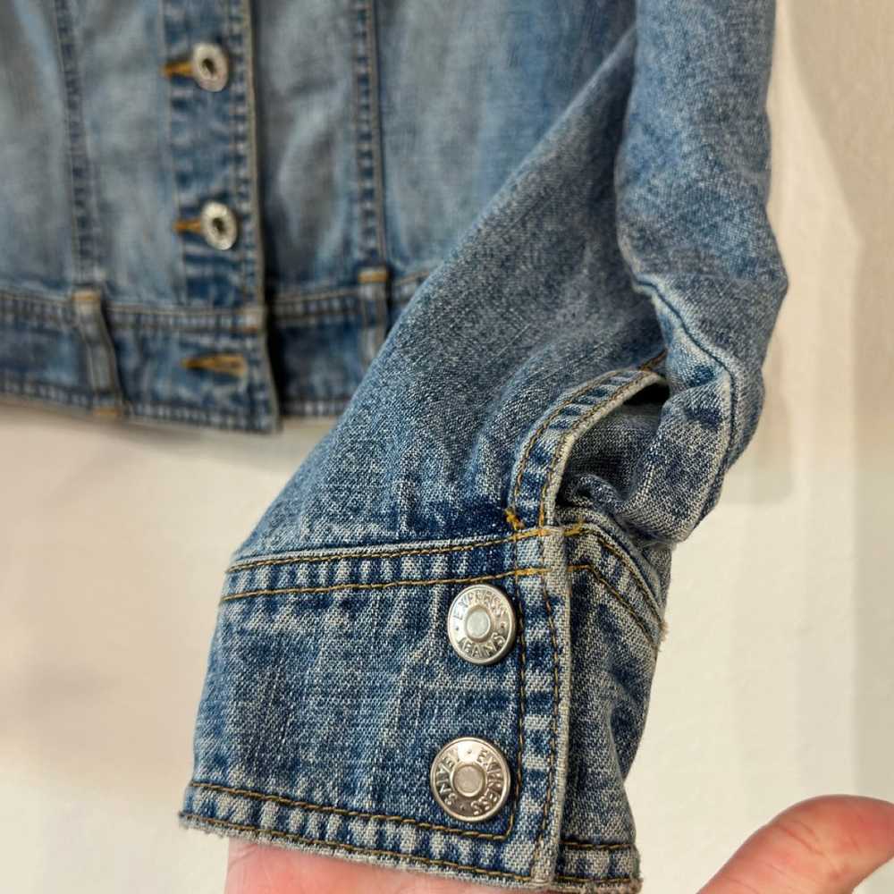 Express Jeans Vintage Jean Jacket - image 5
