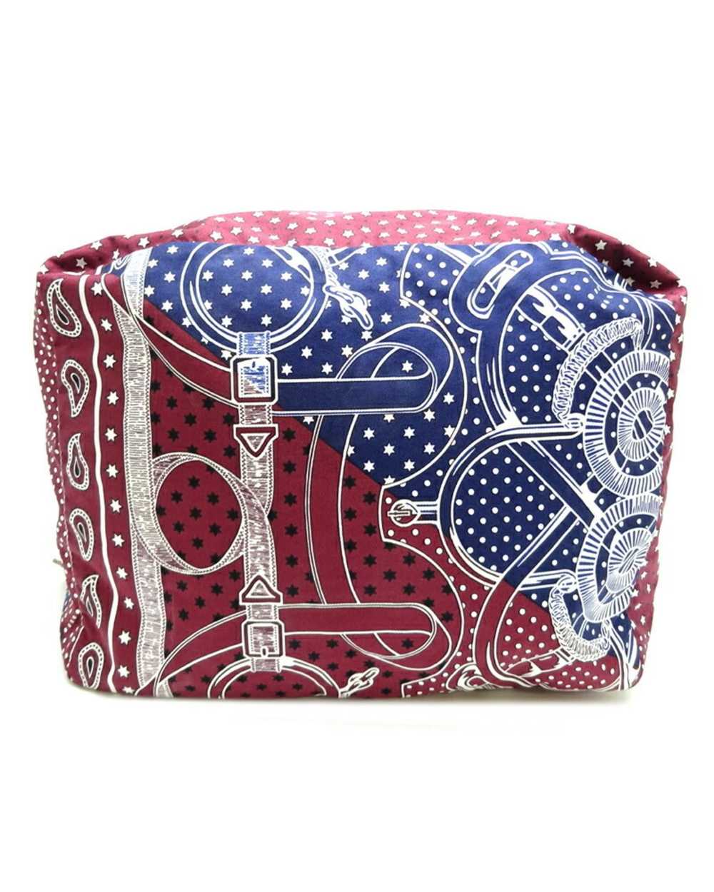 Hermes Multicolour Silk Clutch - AB Condition - image 2