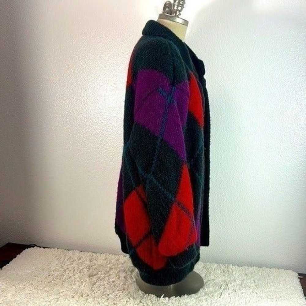 Vintage Jennifer Chase Cardigan Sweater Coat Wome… - image 4