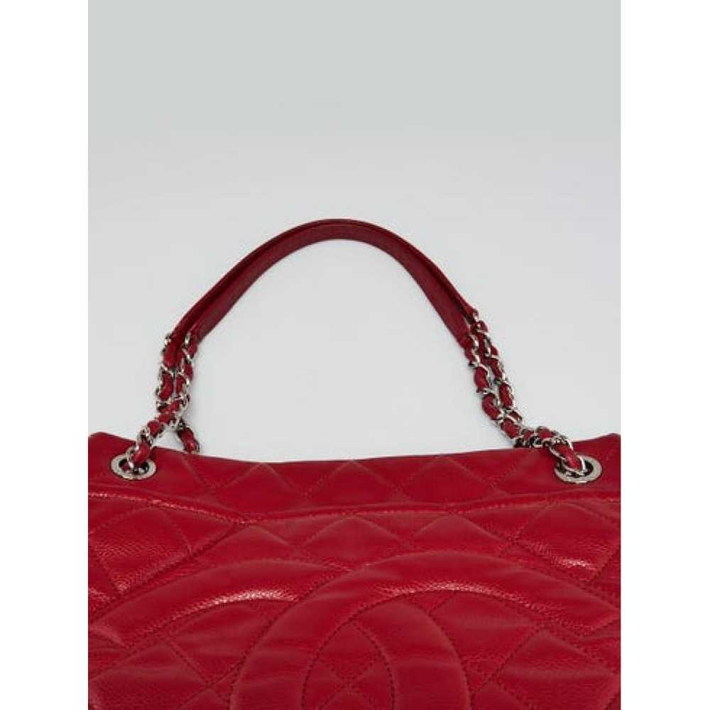 Chanel Classic Cc Shopping leather tote - image 7