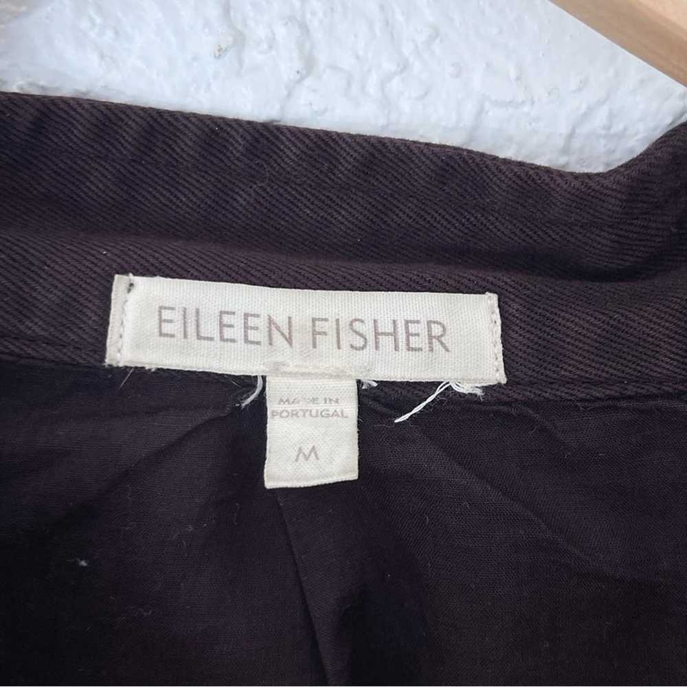 Eileen Fisher Organic Cotton Zipper Front Jacket - image 5