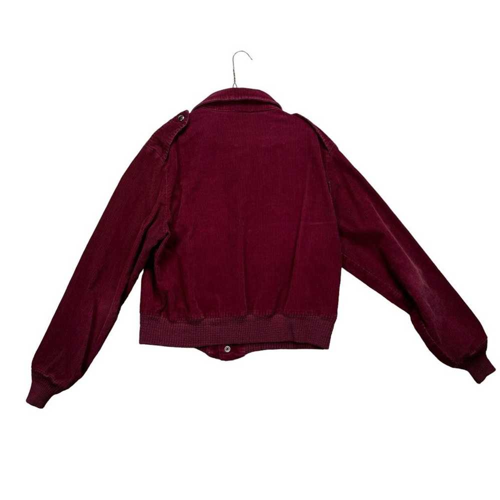 Vtg Dark Red Peters All Weather Sportswear Cordur… - image 2