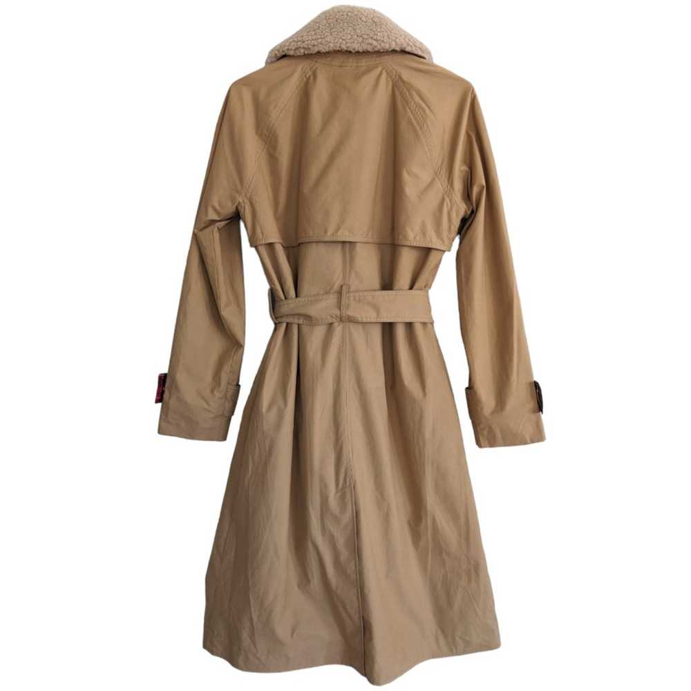 Abercrombie & Fitch Tan Double Breasted Trench Co… - image 3