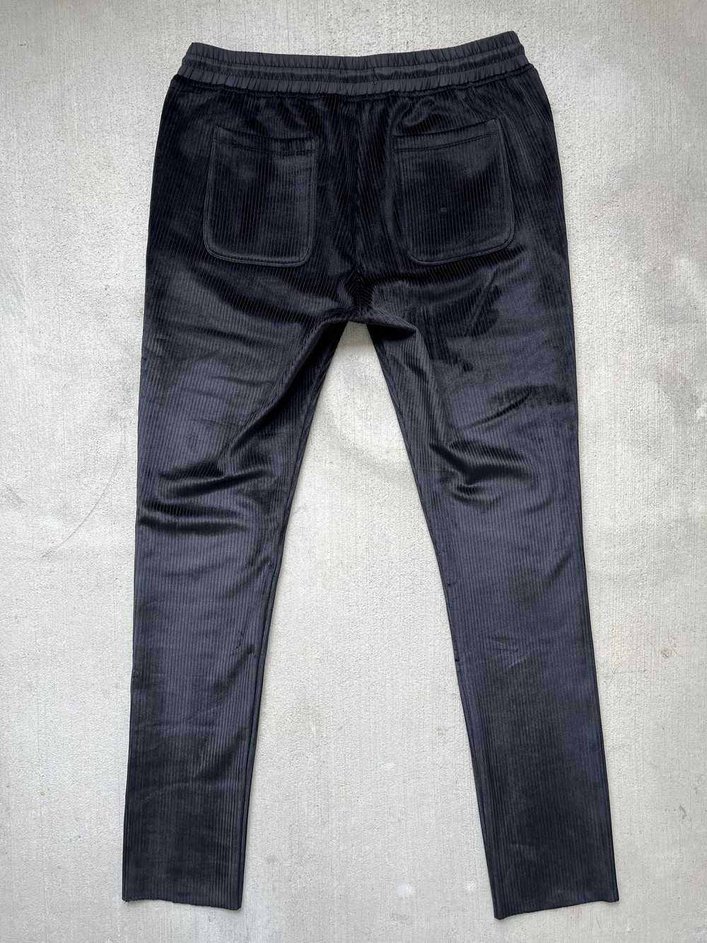 Rta RTA Velour Corduroy Pants Black Size XL - image 5
