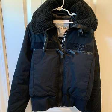 EUC Kendall and Kylie Black Coat