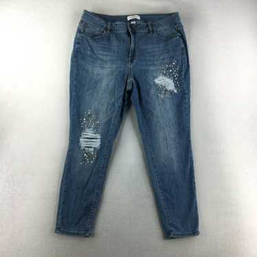 Vintage Lane Bryant Jeans Womens 18 Straight Dist… - image 1