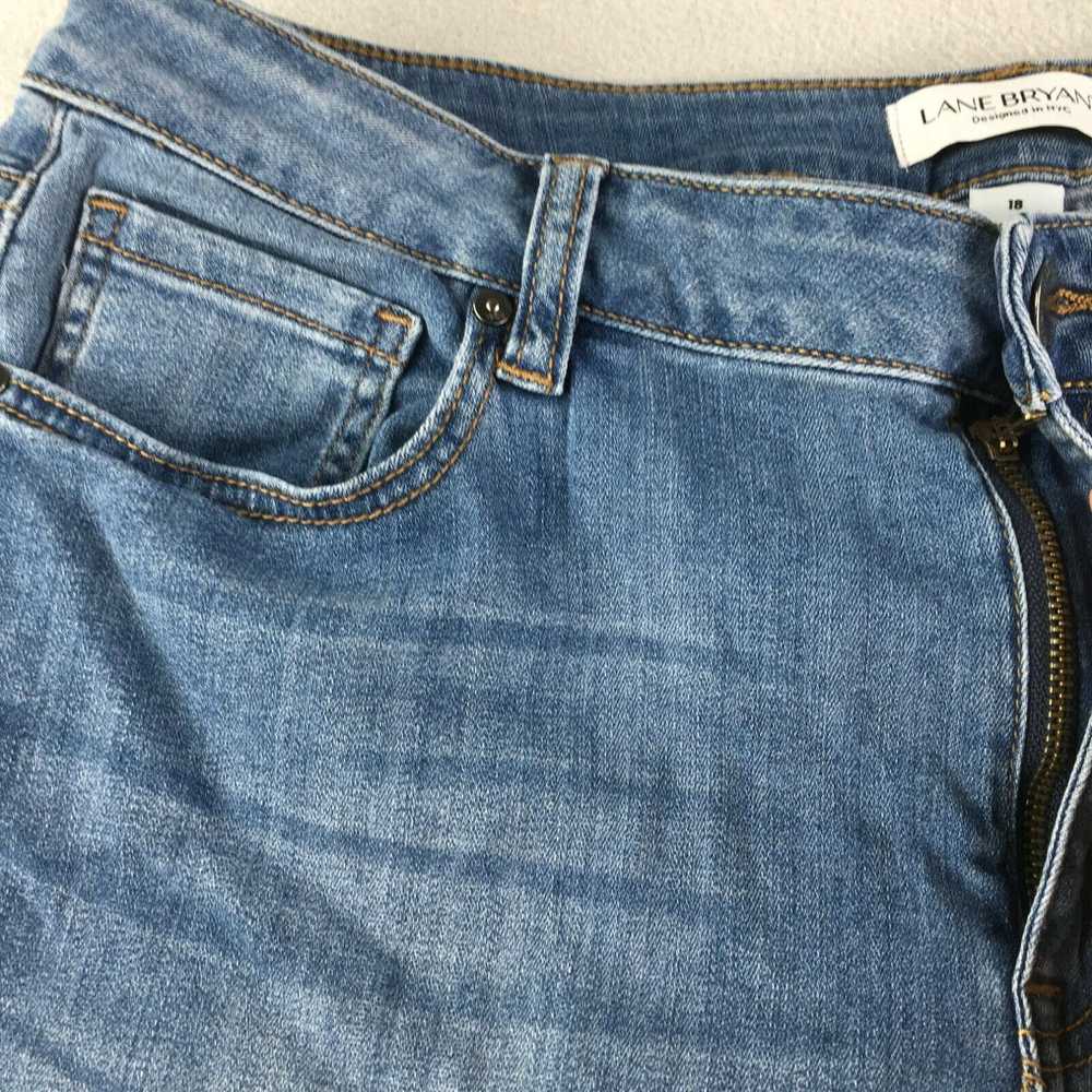 Vintage Lane Bryant Jeans Womens 18 Straight Dist… - image 2