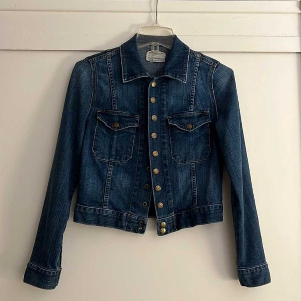 Current/Elliott The Snap Jacket Loved Denim Jean … - image 1