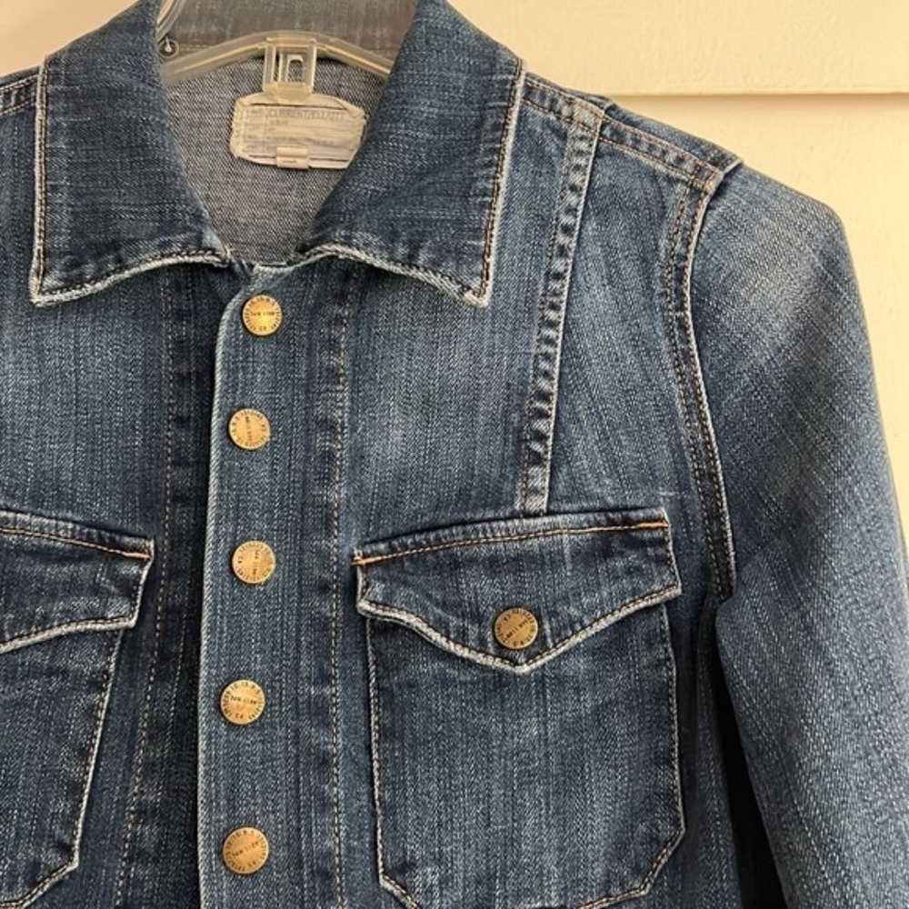 Current/Elliott The Snap Jacket Loved Denim Jean … - image 4