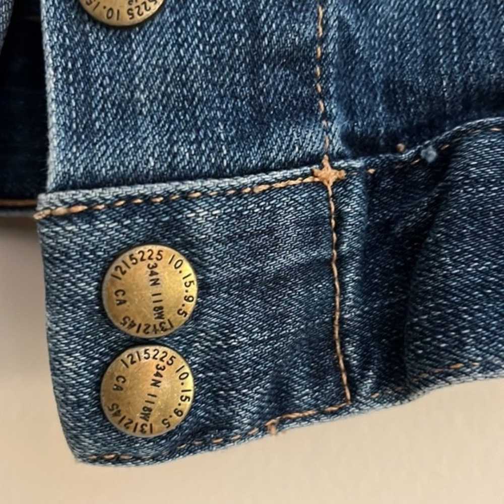 Current/Elliott The Snap Jacket Loved Denim Jean … - image 7