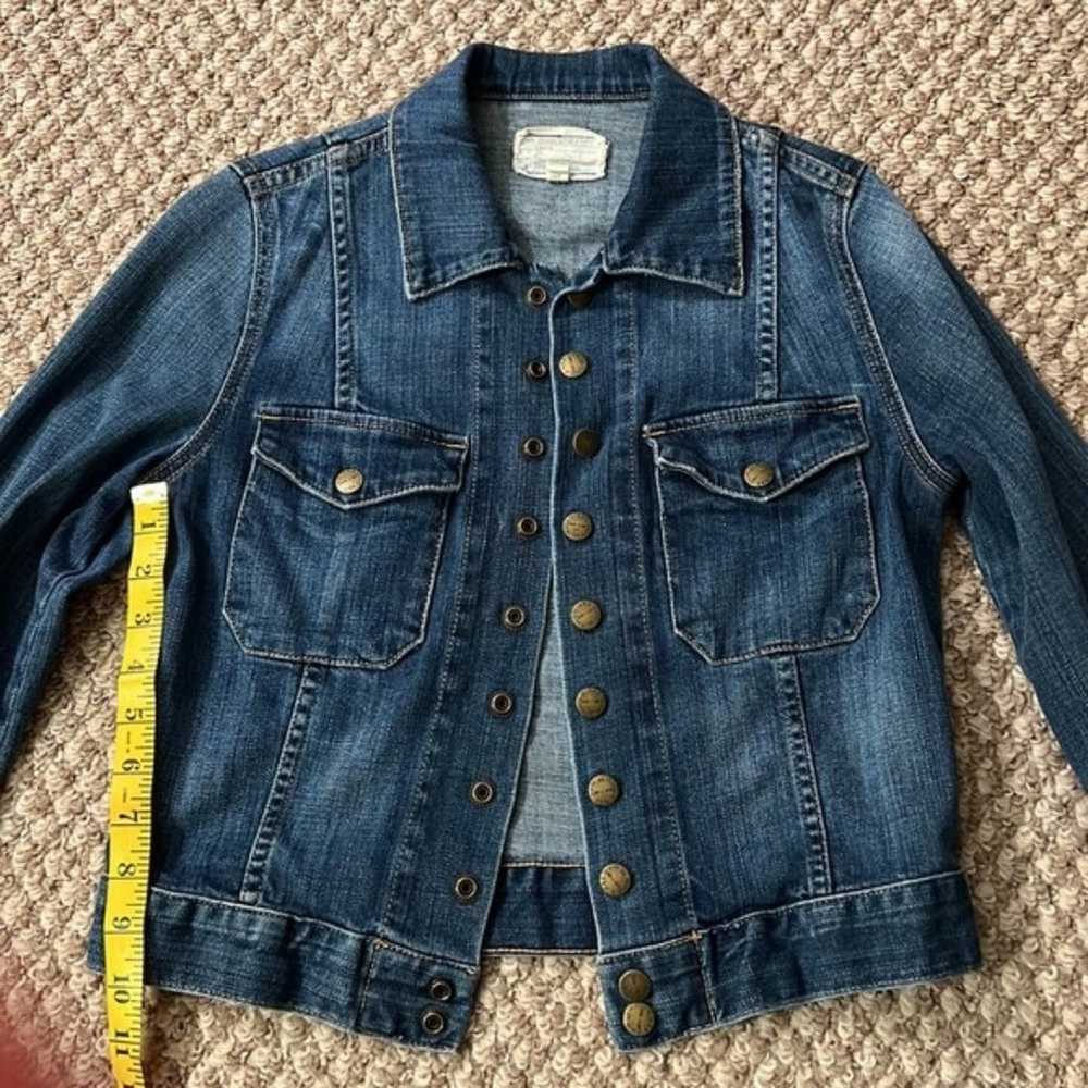 Current/Elliott The Snap Jacket Loved Denim Jean … - image 8