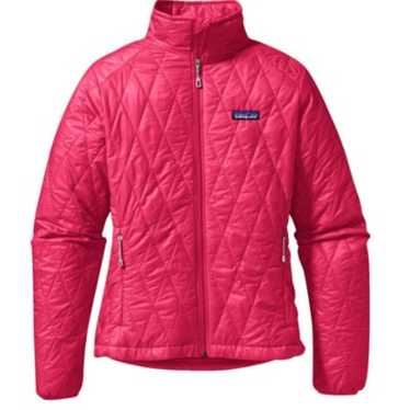 Patagonia Woman’s Pink Nano Puff Jacket Small