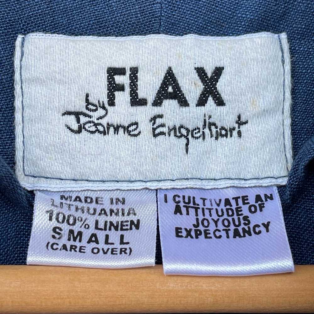 FLAX by Jeanne Engelhart Linen Maxi Duster Coat D… - image 5