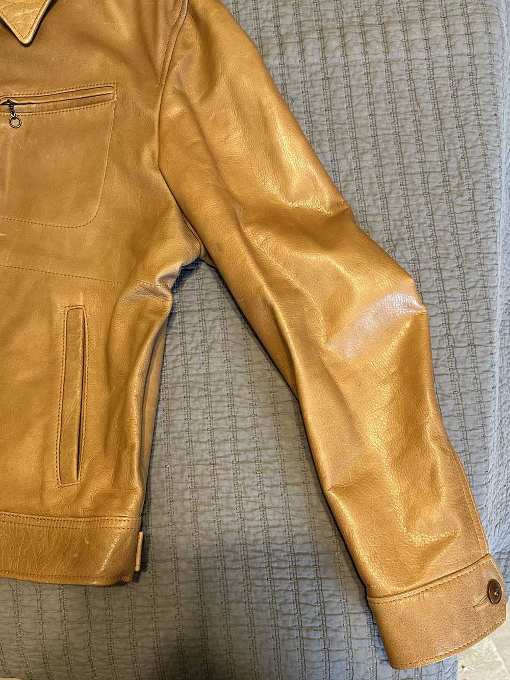 Overland Overland Men's Genuine Leather unlined t… - image 5