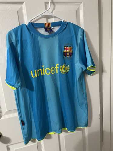 F.C. Barcelona × Soccer Jersey FCB UNISEF Messi #1
