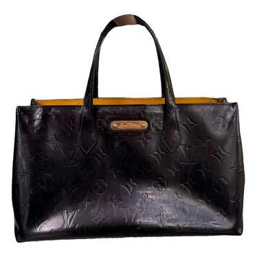 Louis Vuitton Columbus patent leather handbag