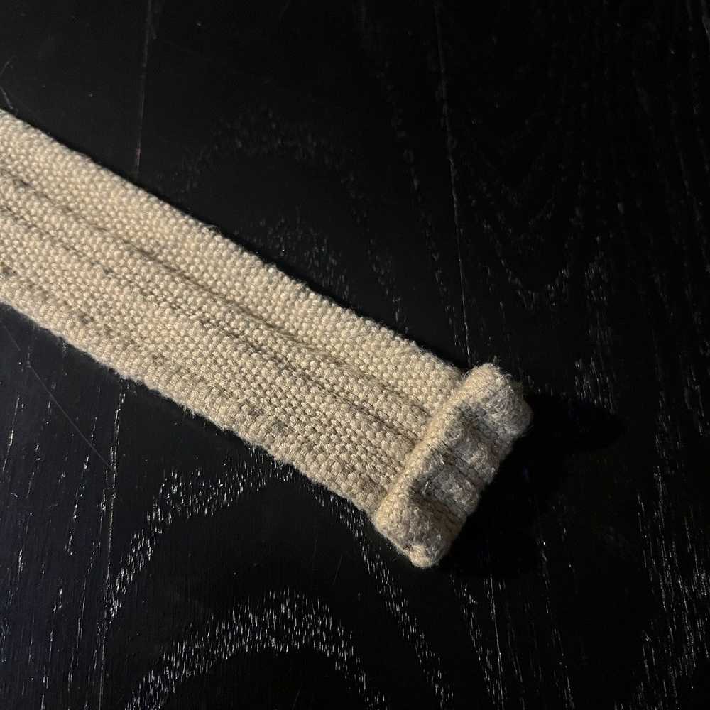 Vintage Vintage Cream D-Ring Karate Belt - image 3