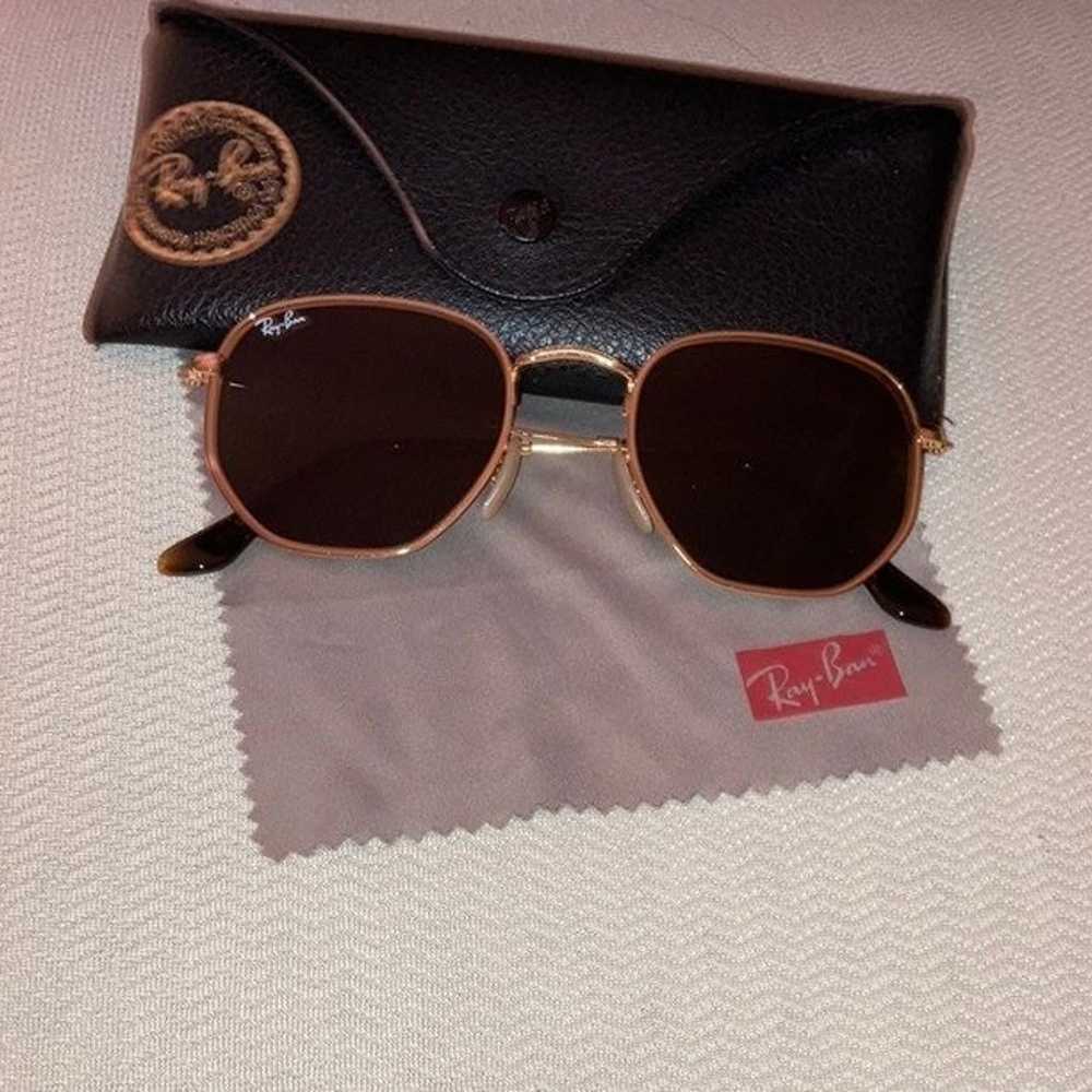 Must Go‼️ NWOT Ray Ban Hexogonal Sunglasses. Read… - image 1