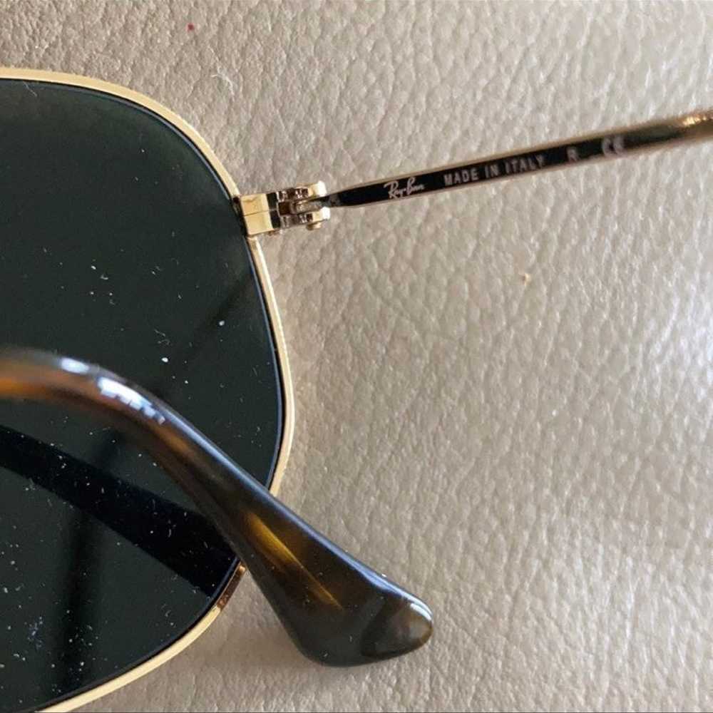 Must Go‼️ NWOT Ray Ban Hexogonal Sunglasses. Read… - image 5