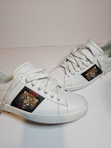 Designer × Gucci × Luxury Gucci Ace Tiger Low Top 