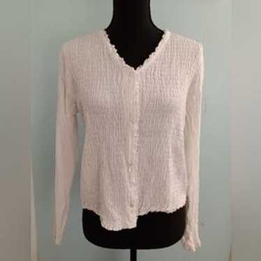 Nomadic Traders Fresco V Neck Button Up Size S - image 1