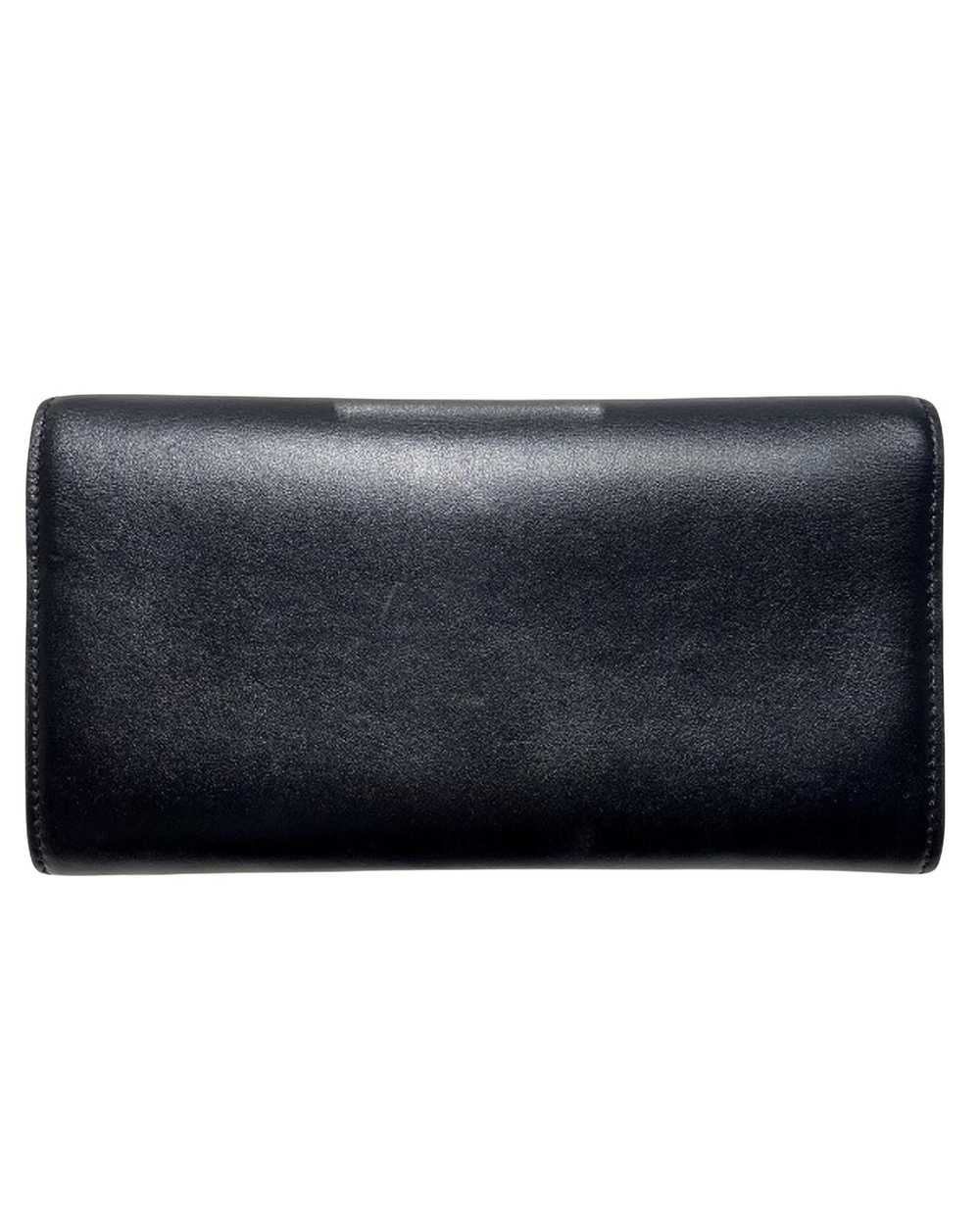 Chloe Refined Black Leather Long Wallet for Women - image 8