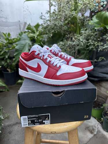 Jordan Brand × Nike Jordan 1 Low Gym Red White ( … - image 1