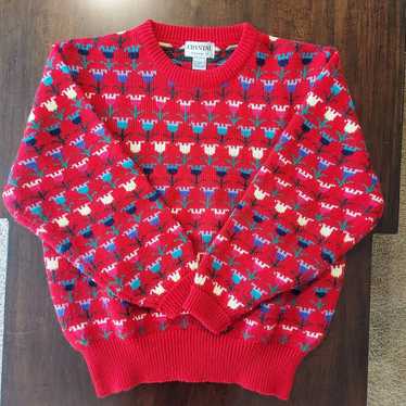 80s/90s vtg tulip sweater L