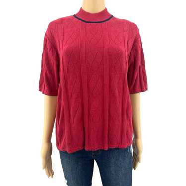 Country Club by Koret XL VINTAGE 90s Womens Red Kn