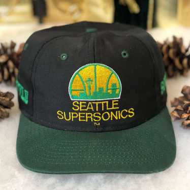 Vintage NBA Seattle Supersonics Competitor Twill … - image 1