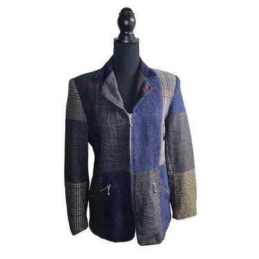 Character Suburbanwear Vintage Wool Blazer Size 6… - image 1